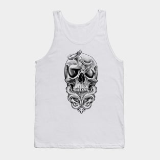 Skull and snakes Tank Top